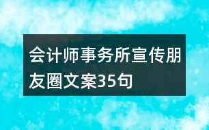 會計師事務(wù)所宣傳朋友圈文案35句