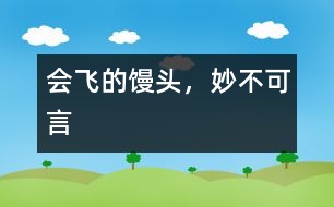 會(huì)飛的饅頭，妙不可言