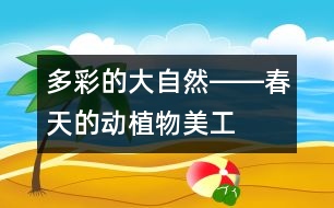 多彩的大自然――春天的動(dòng)、植物（美工）